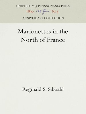 cover image of Marionettes in the North of France